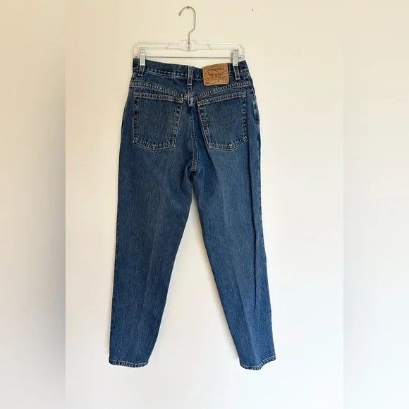 Levis Vintage‎ 90s Paper Tag Jeans Tapered Leg Relaxed Fit Size 12 Runs Small - Picture 13 of 13